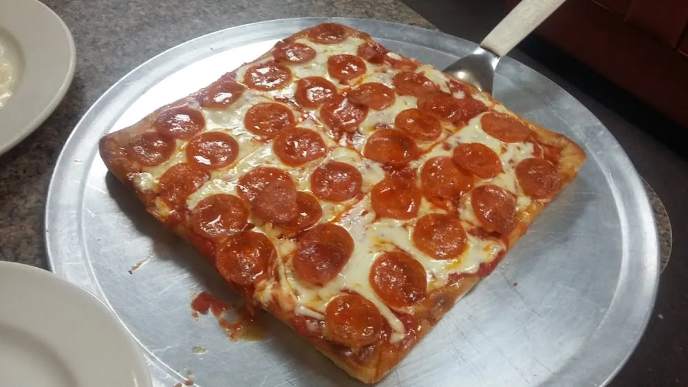 Sicilian Pepperoni Pizza